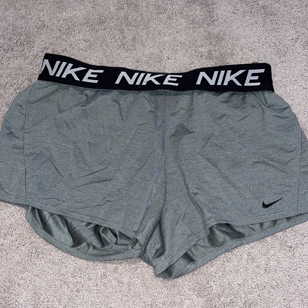 Gray Nike shorts